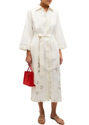 Table Cloth Lace Column Dress