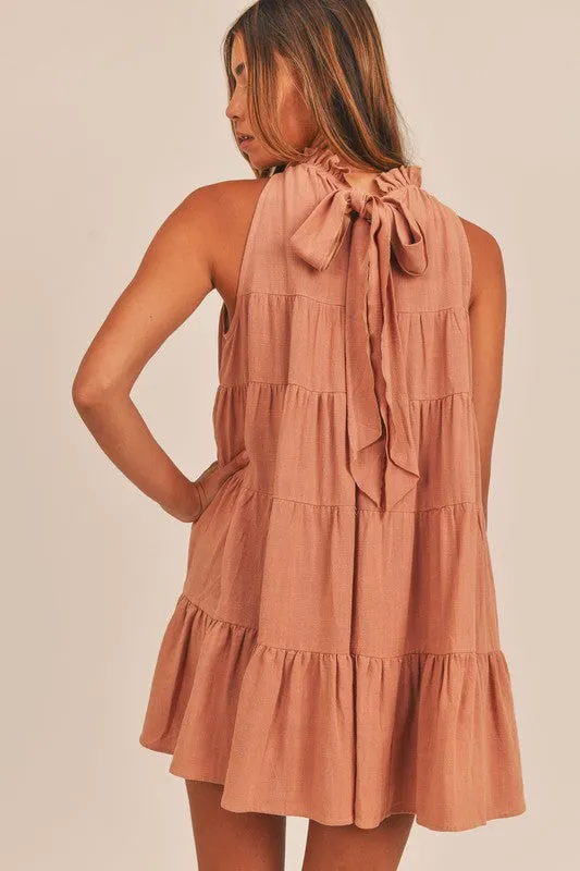 The Melody Ruffle Mini Dress