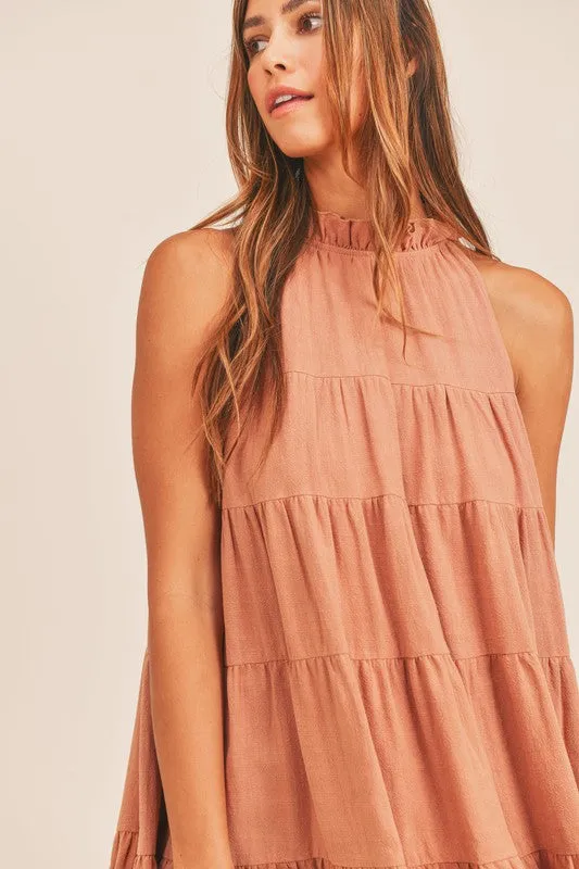 The Melody Ruffle Mini Dress