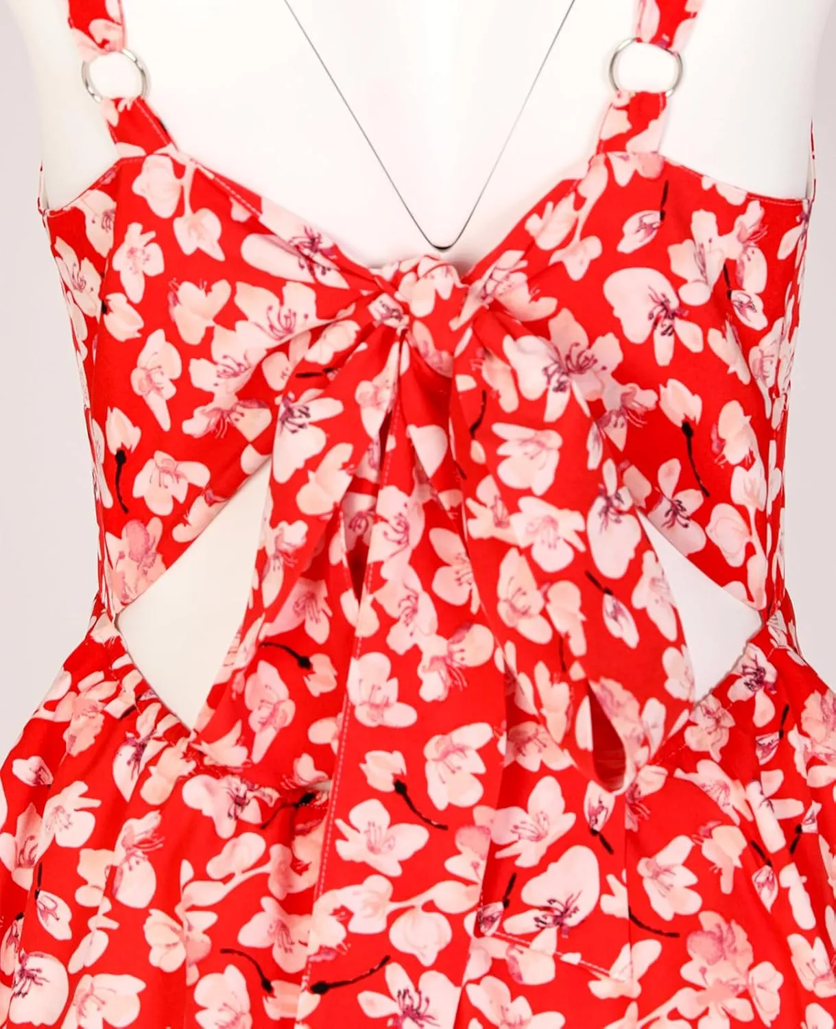 Tiered Ruffle Dress Women Casual Summer Spaghetti Strap Sleeveless Floral Layered Maxi Dress for Women Beach Sundress