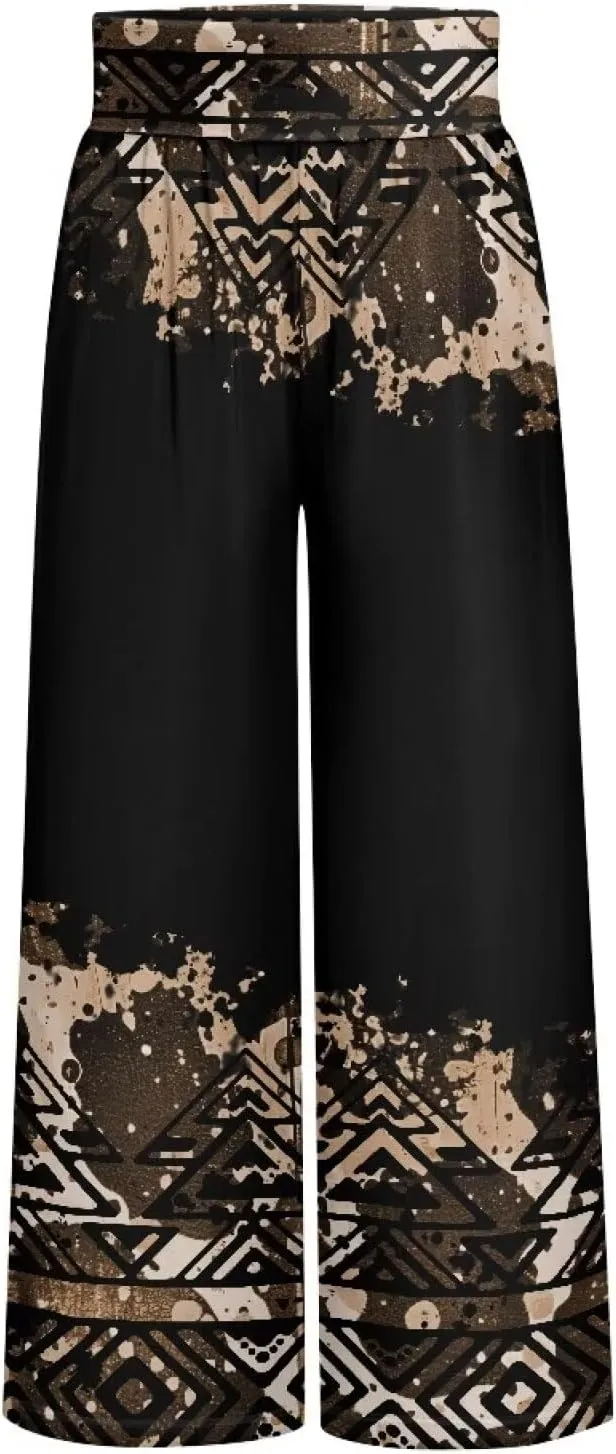 TODIYADDU Wide Leg Palazzo Lounge Pants for Women Trendy Sweatpants for Yoga Workout Travel Casual Loose Bottoms with Pockets