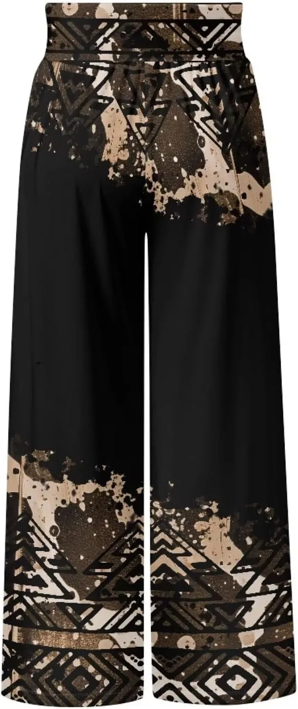 TODIYADDU Wide Leg Palazzo Lounge Pants for Women Trendy Sweatpants for Yoga Workout Travel Casual Loose Bottoms with Pockets