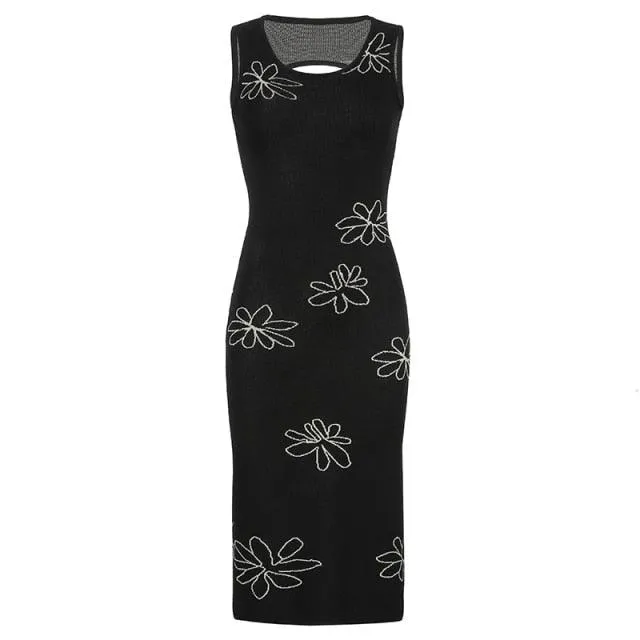 Toleet Gemma Backless Halter Dress