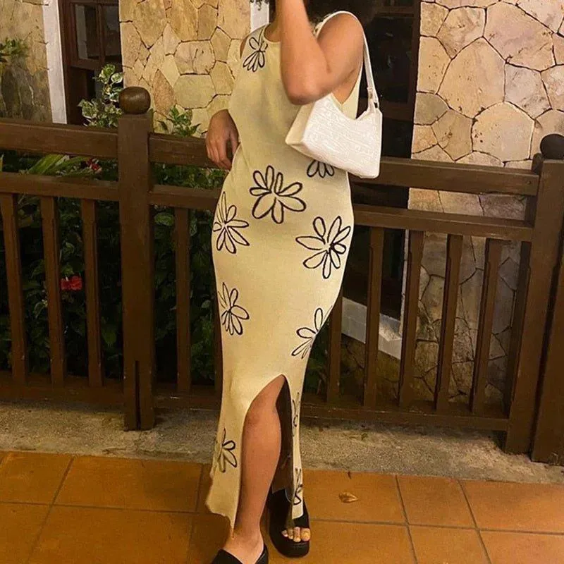 Toleet Gemma Backless Halter Dress