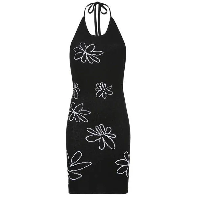 Toleet Gemma Backless Halter Dress