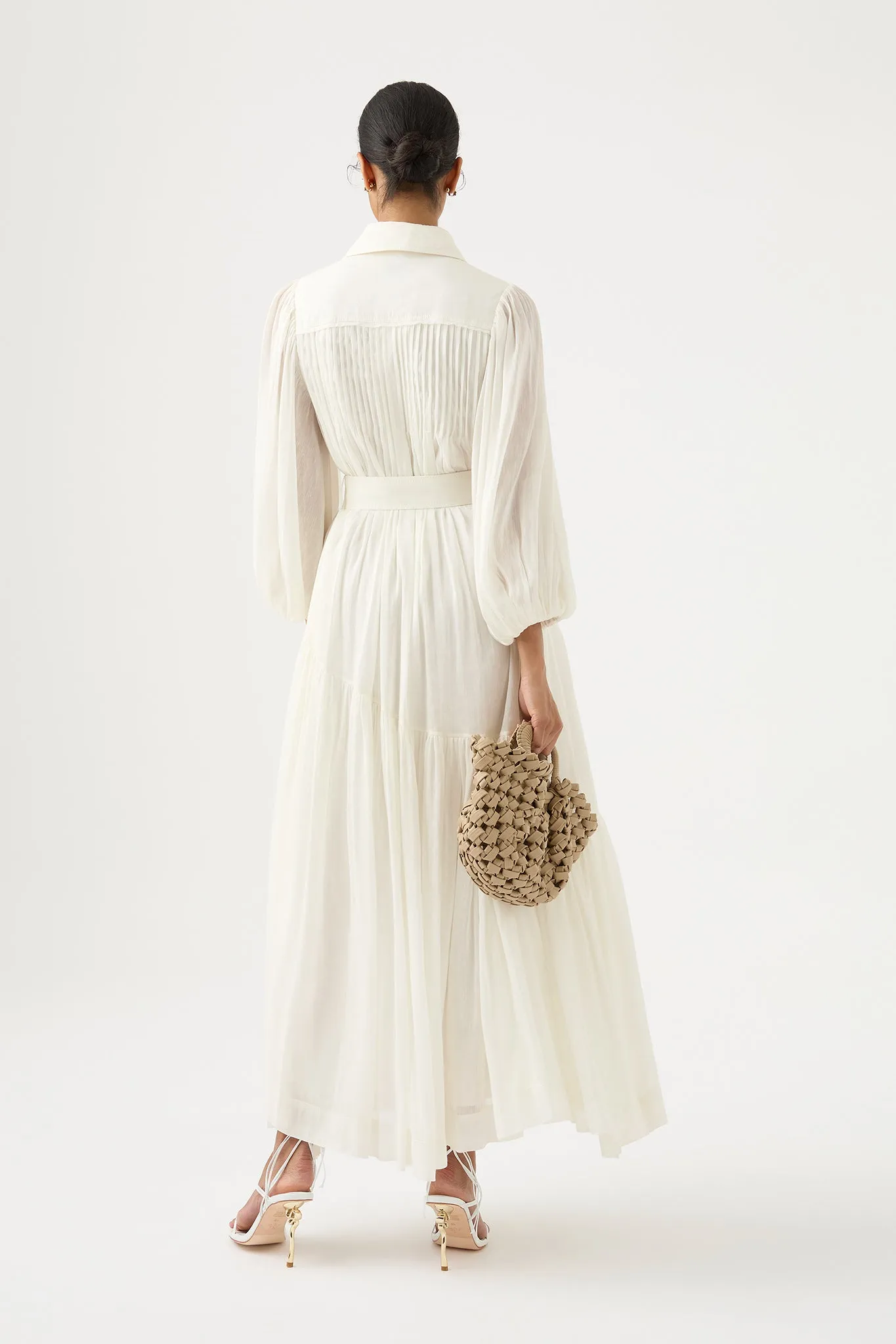 Tones Midi Picnic Dress
