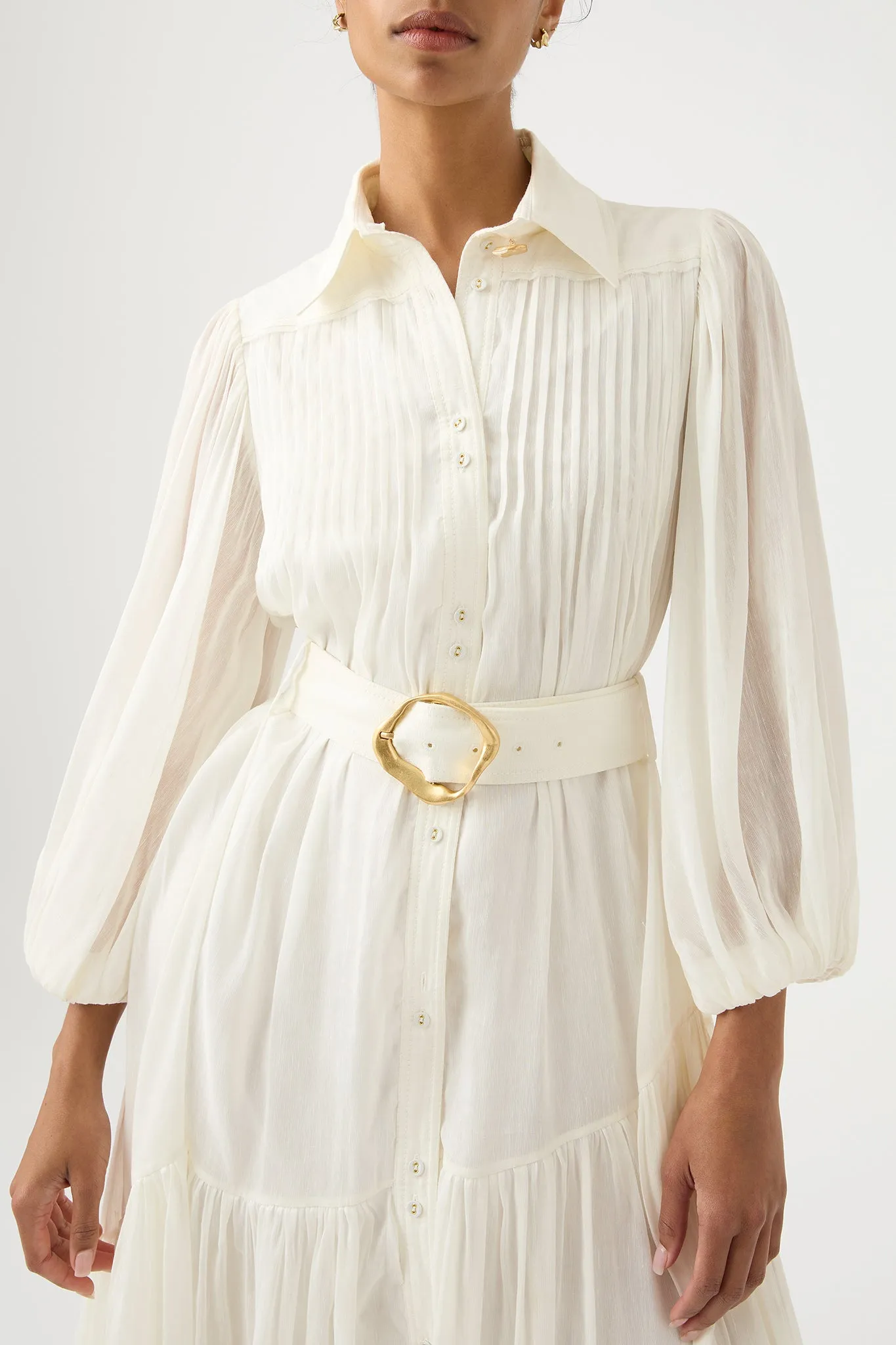 Tones Midi Picnic Dress