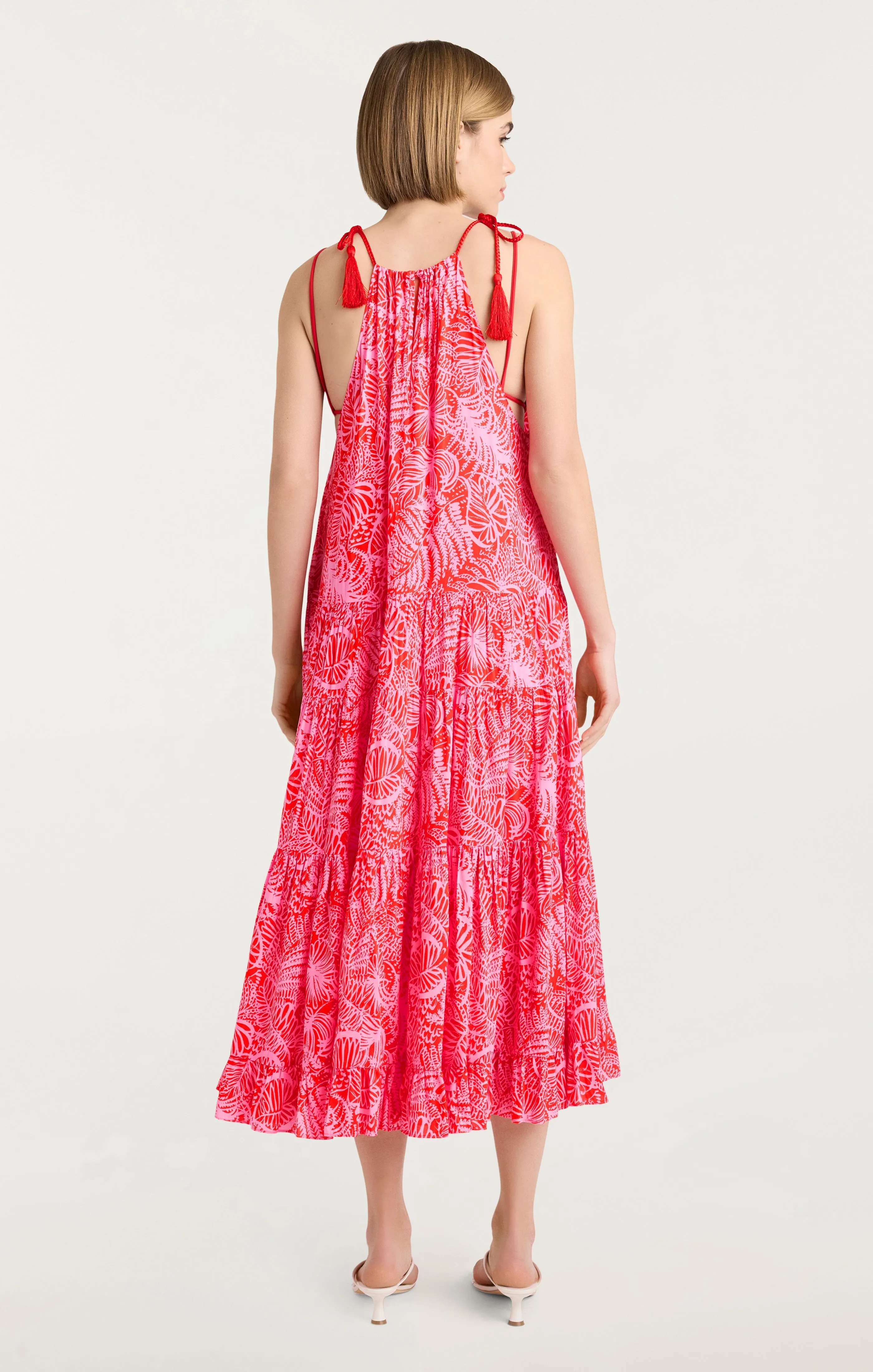 Tropical Inkblot Winnie Dress