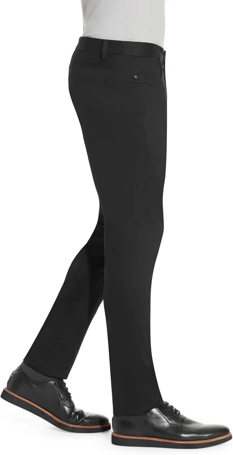 Van Heusen Men's Slim Fit Flex Super Soft Tech Pant