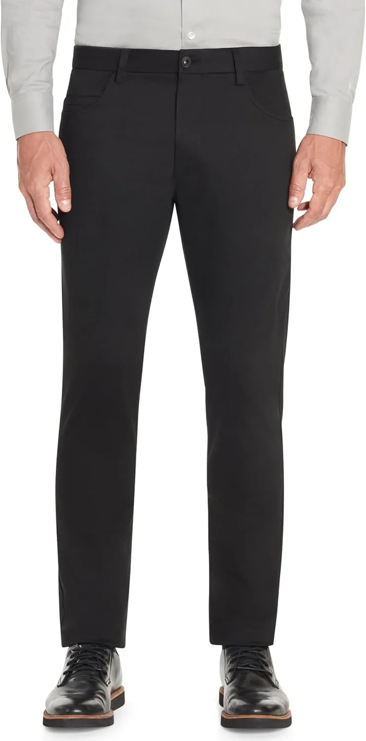 Van Heusen Men's Slim Fit Flex Super Soft Tech Pant
