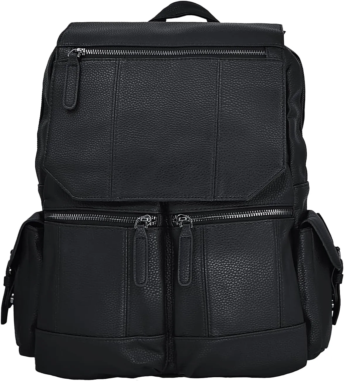 Vegan Leather Backpack, Laptop Bag, Portable Weekend Backpack Carry-On Travel Bag