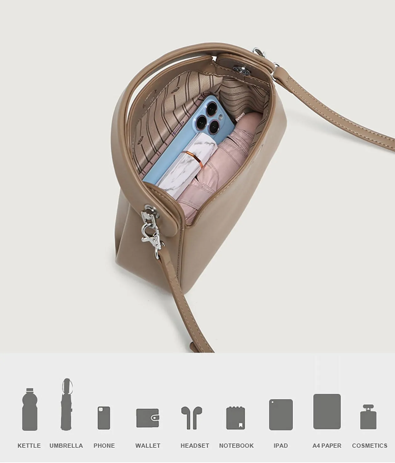 Vegan Leather Evening Clutch Handbag Purse Soft Dumpling Shoulder Bag for Women PU Evening Purse Handbag