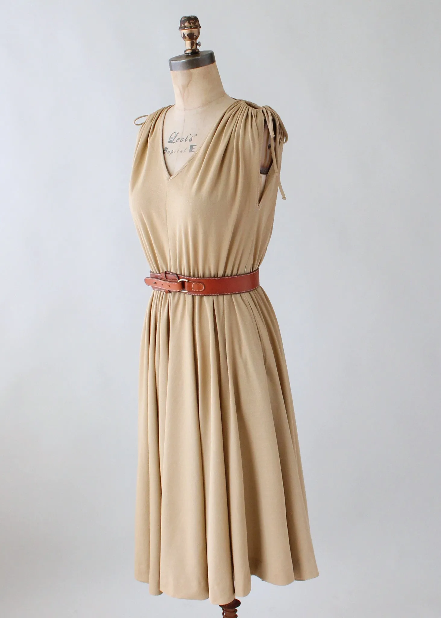 Vintage 1970s Alfred Weber Everyday Summer Dress