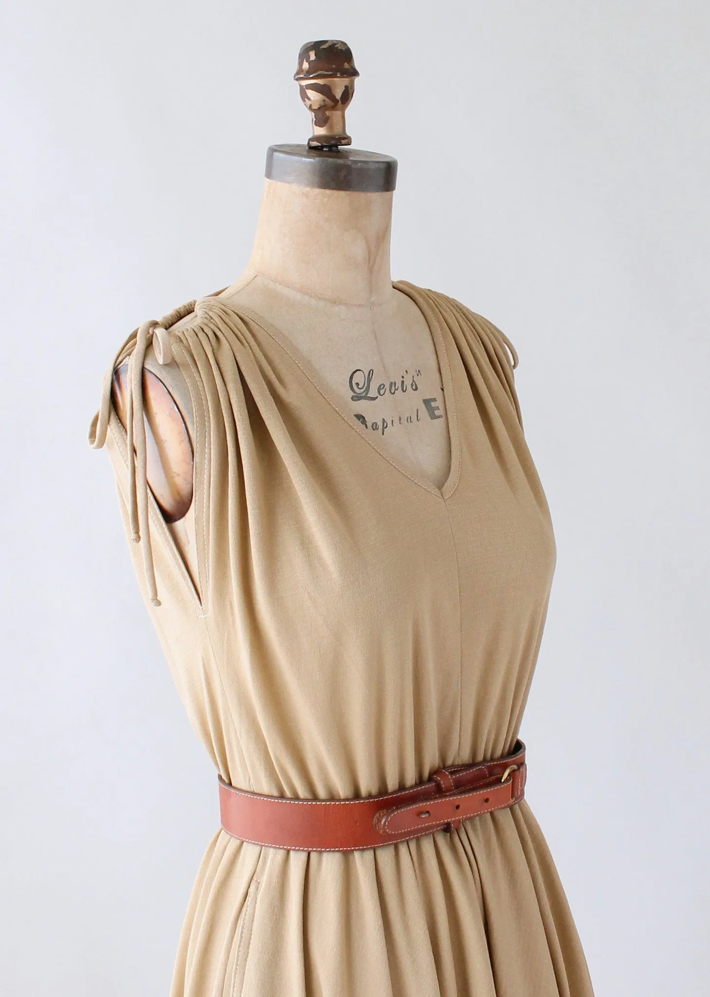 Vintage 1970s Alfred Weber Everyday Summer Dress