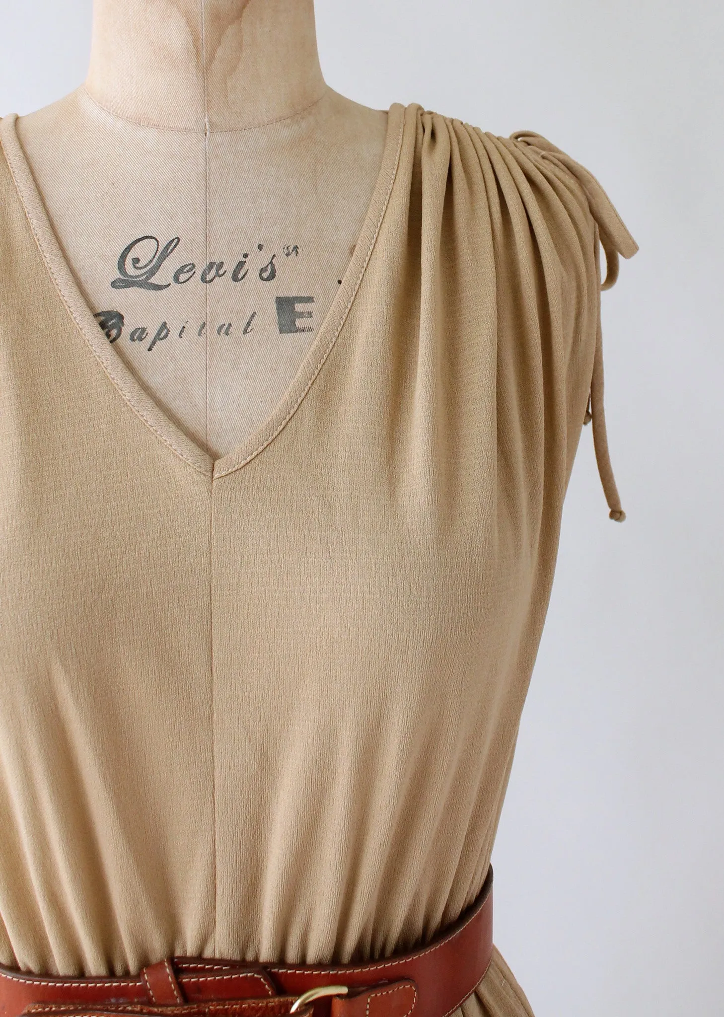 Vintage 1970s Alfred Weber Everyday Summer Dress