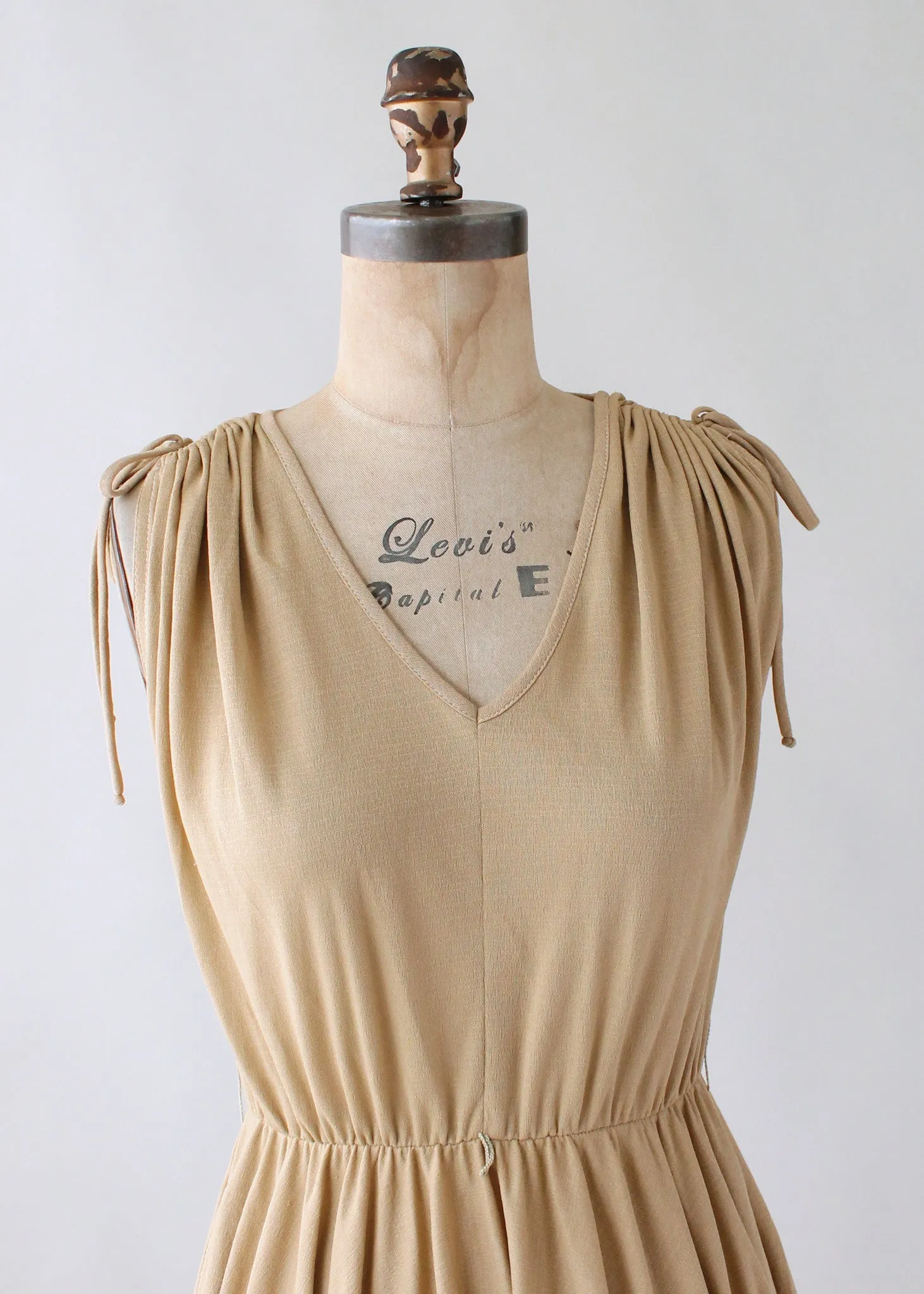 Vintage 1970s Alfred Weber Everyday Summer Dress