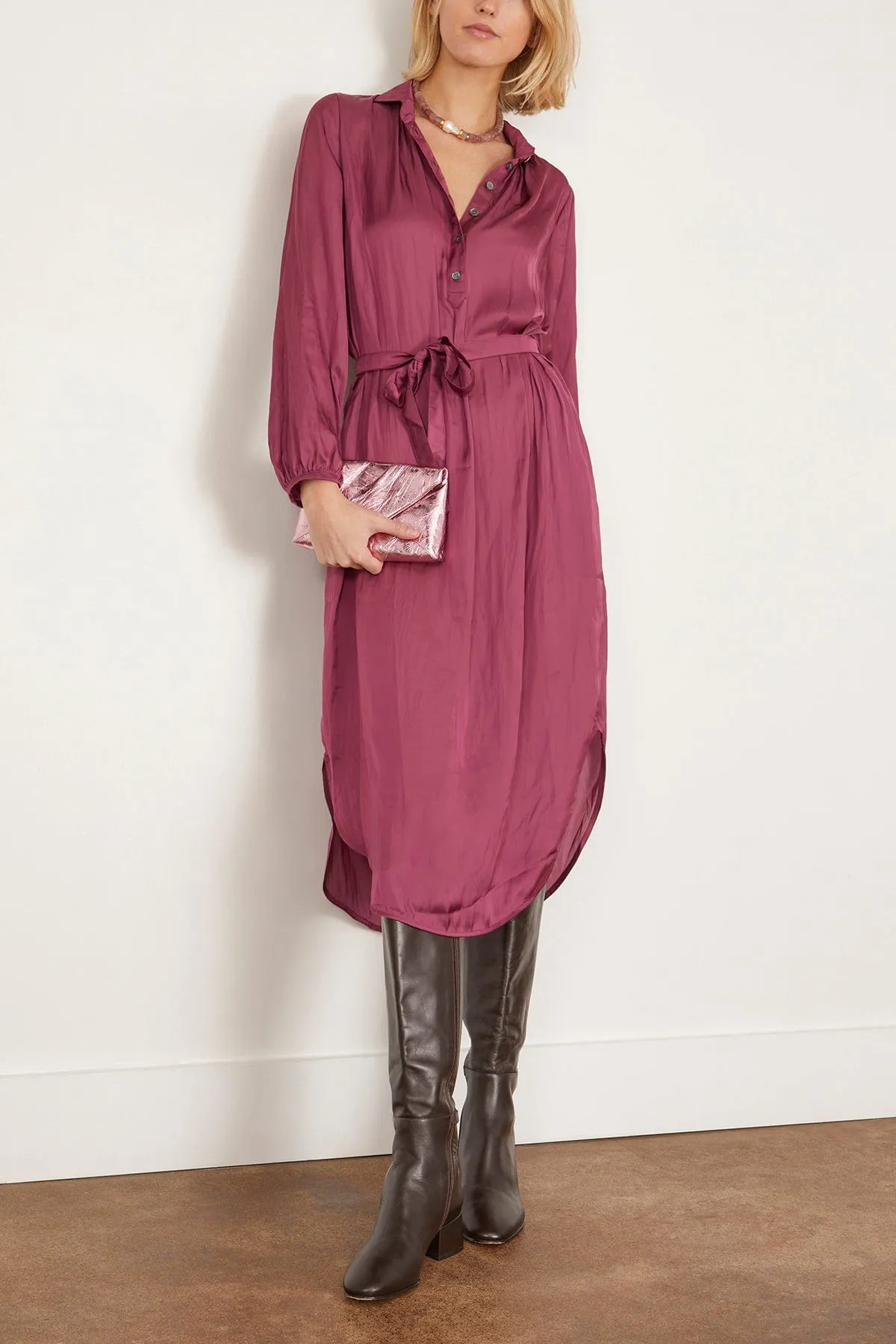Vivienne Dress in Berry