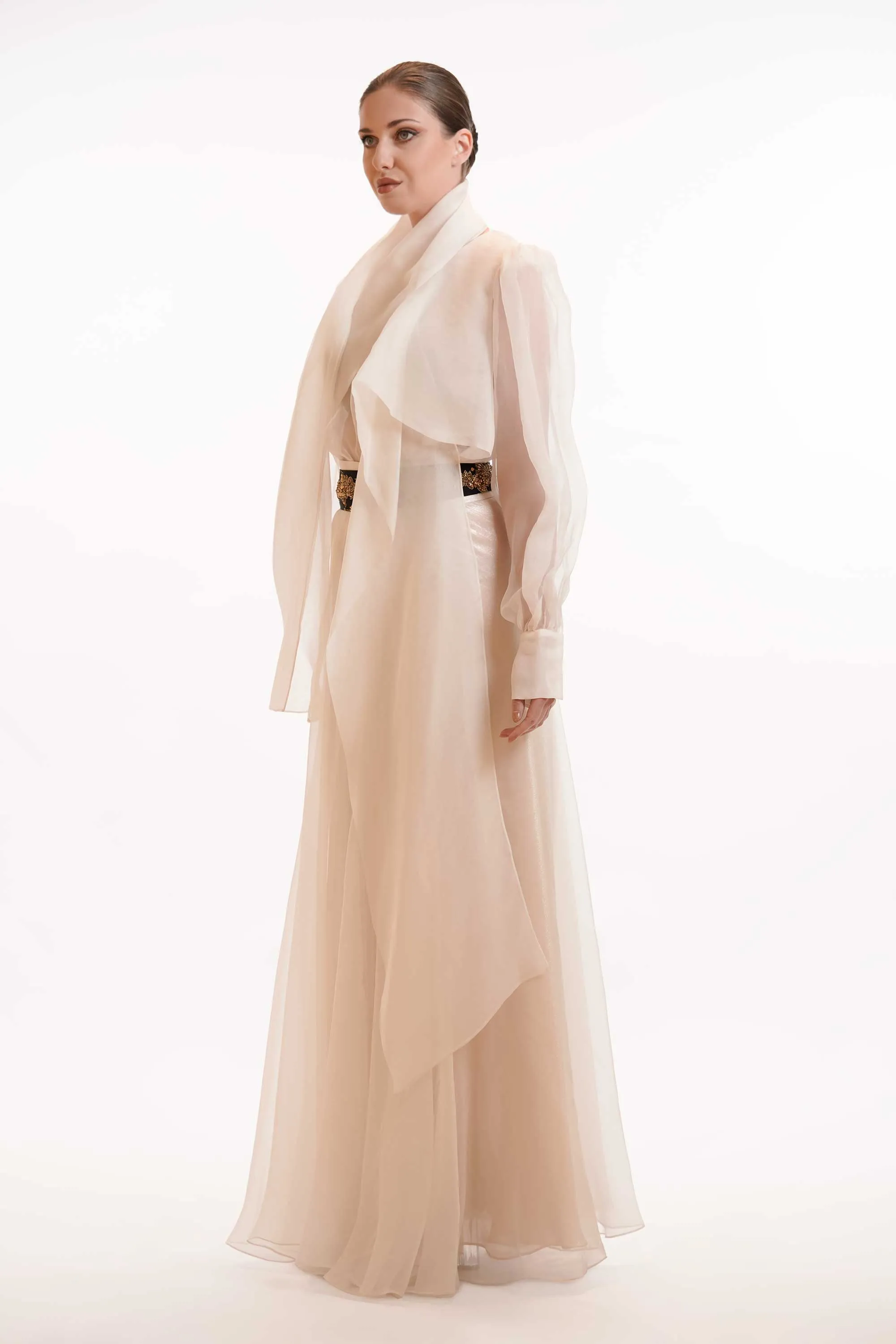White Organza Dress