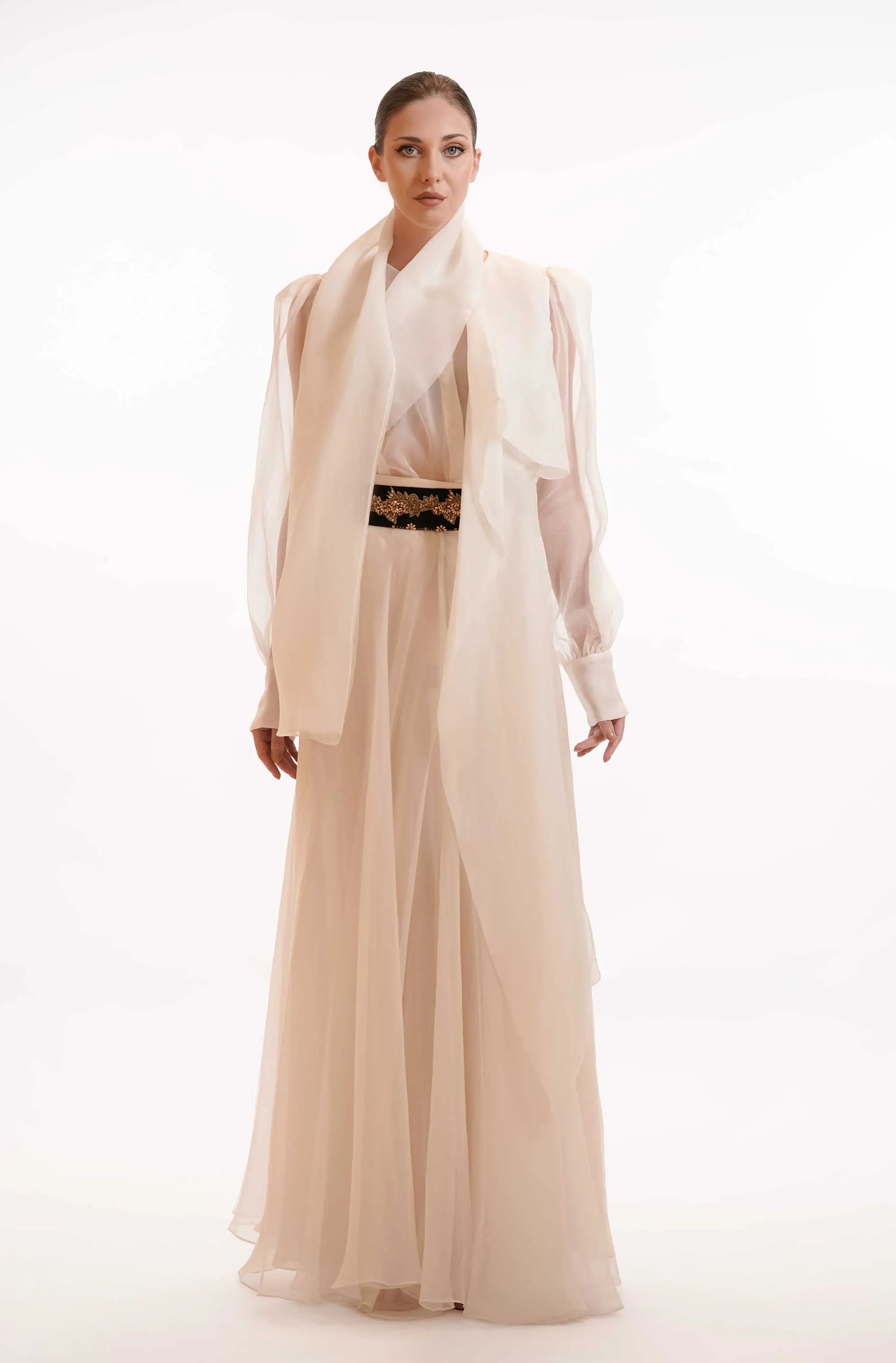 White Organza Dress