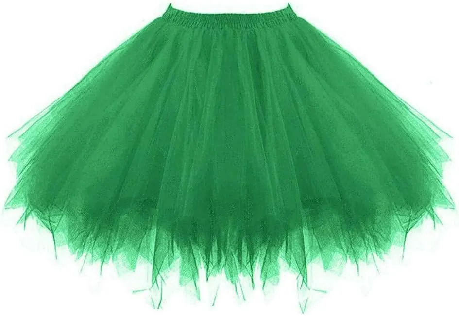White Tulle Skirt for Women Midi High Short Skirt Womens Quality Adult Pleated Dancing Skirt Skirt Plum Tutu