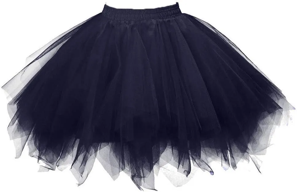 White Tulle Skirt for Women Midi High Short Skirt Womens Quality Adult Pleated Dancing Skirt Skirt Plum Tutu