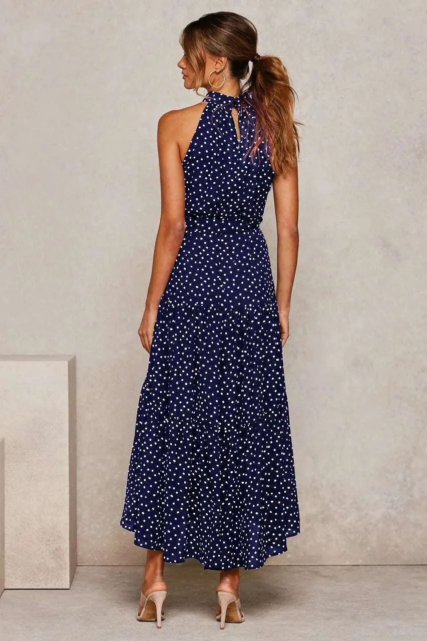 Women's Casual Long Strapless Sundress