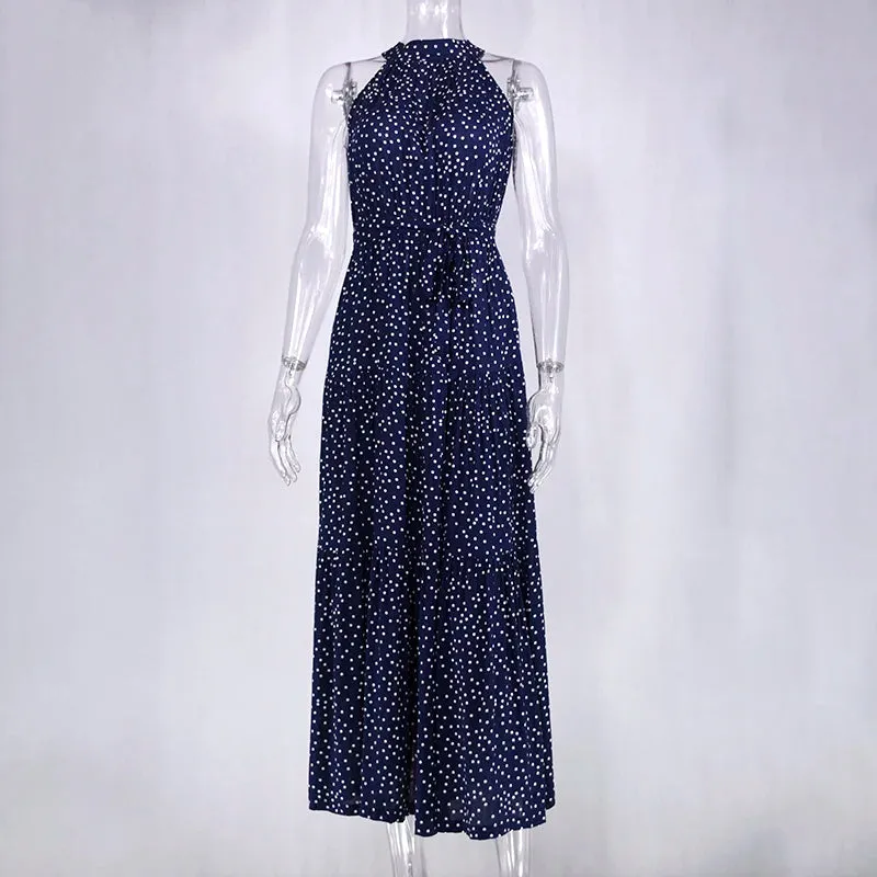 Women's Casual Long Strapless Sundress
