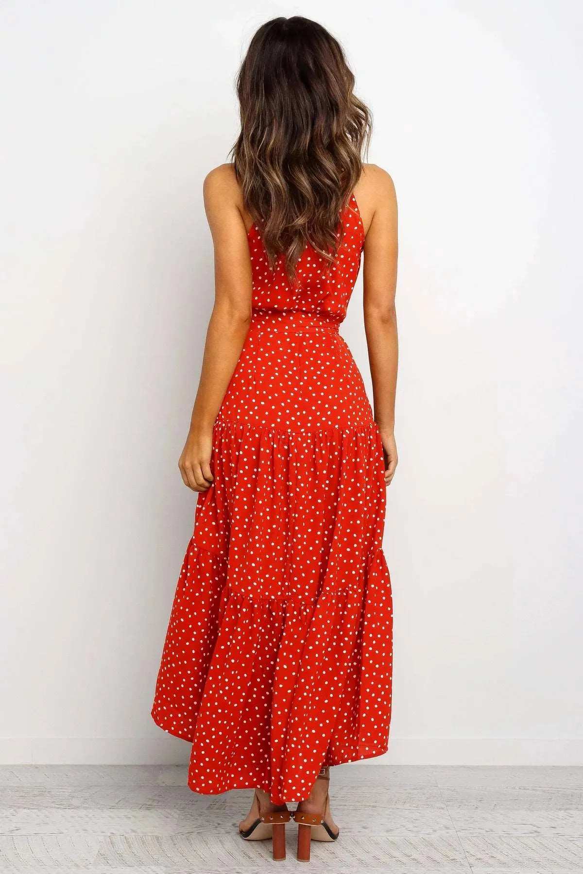 Women's Casual Long Strapless Sundress