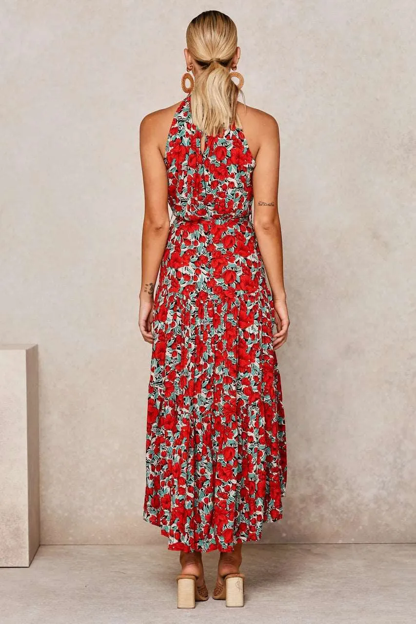 Women's Casual Long Strapless Sundress