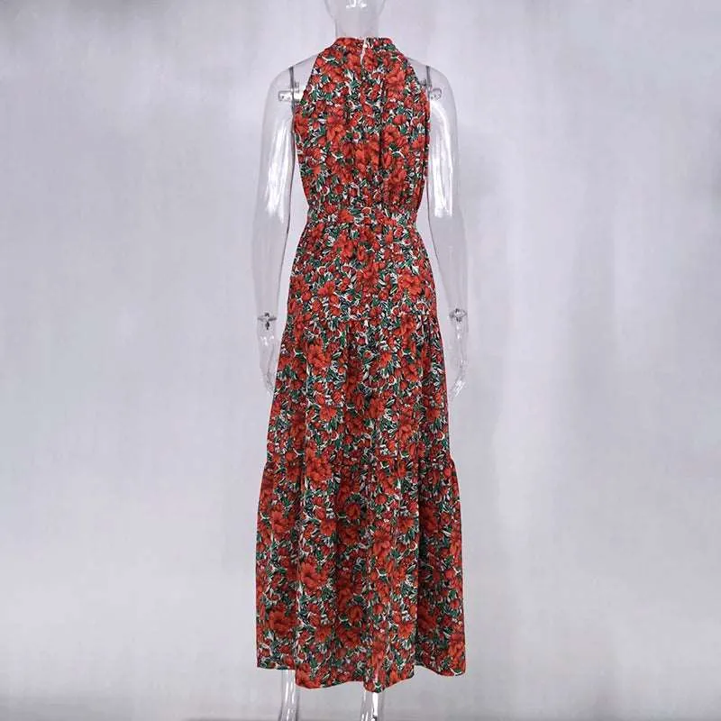Women's Casual Long Strapless Sundress