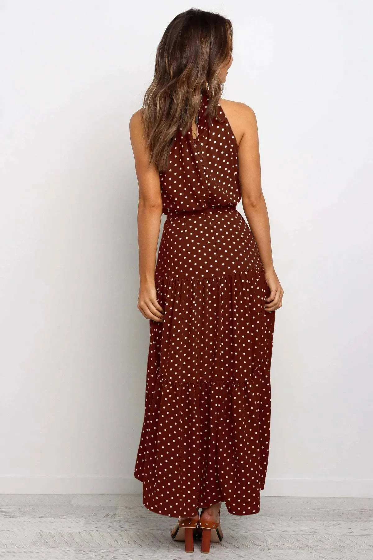 Women's Casual Long Strapless Sundress