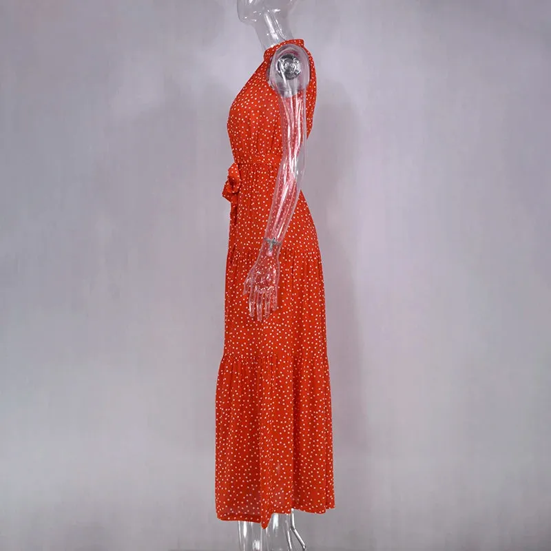 Women's Casual Long Strapless Sundress