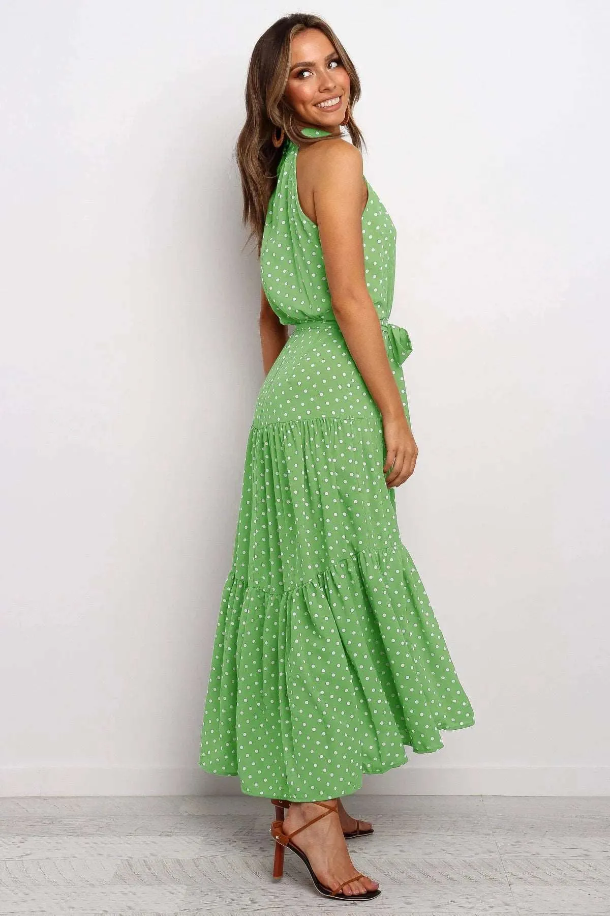 Women's Casual Long Strapless Sundress