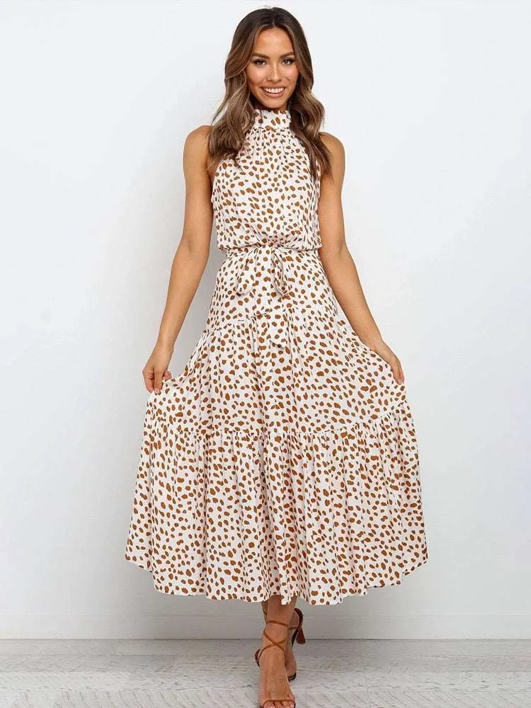 Women's Casual Long Strapless Sundress