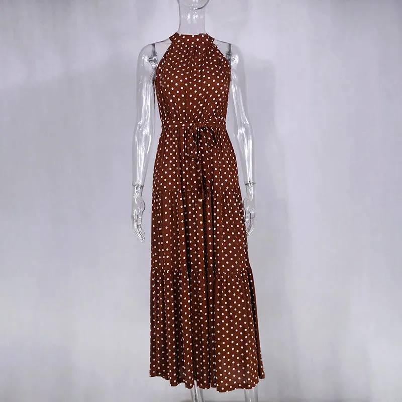 Women's Casual Long Strapless Sundress