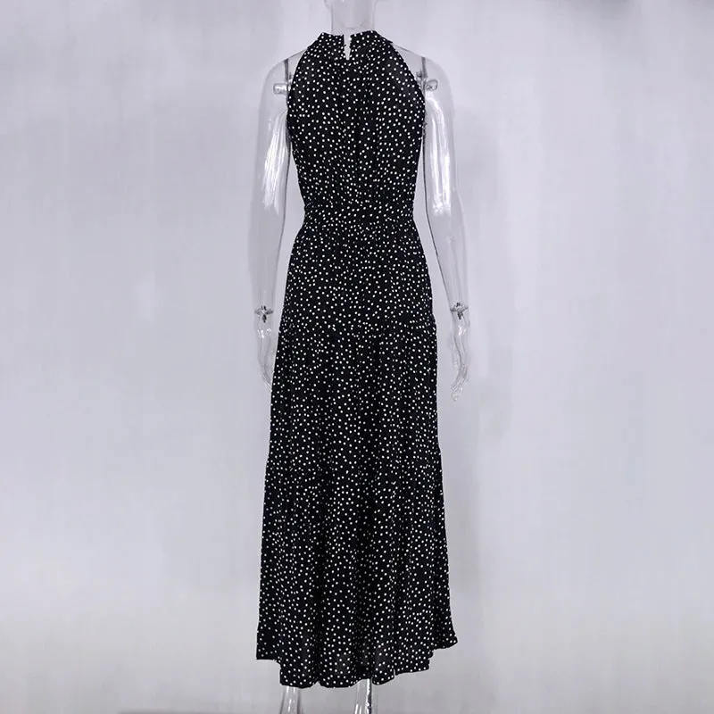 Women's Casual Long Strapless Sundress