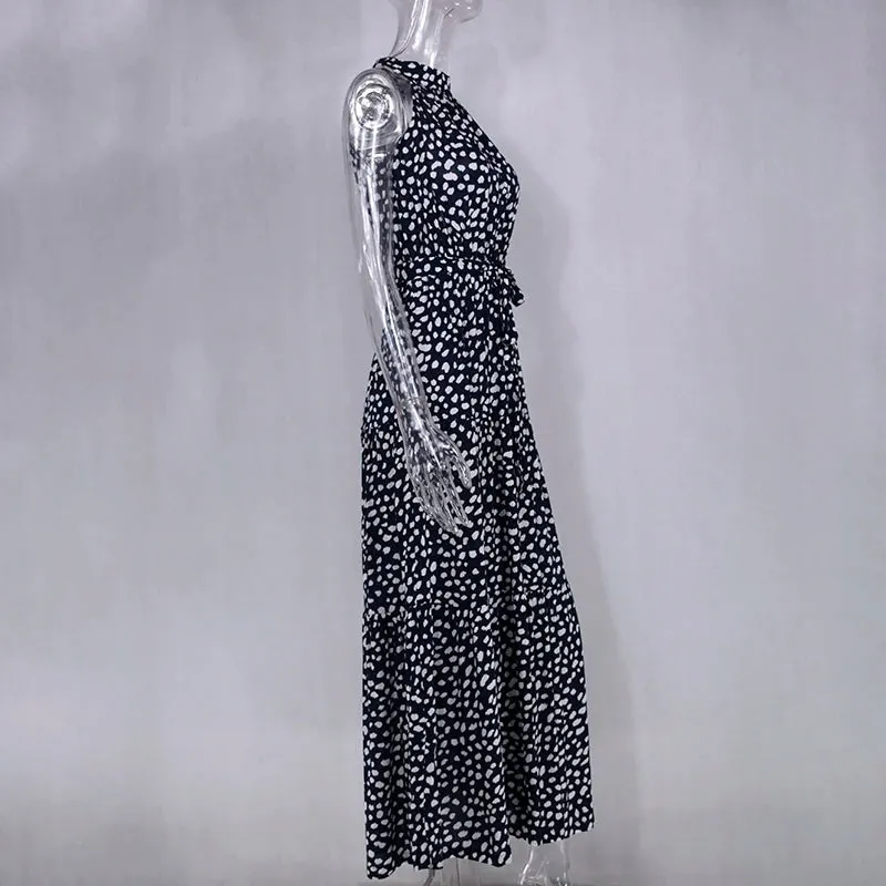 Women's Casual Long Strapless Sundress