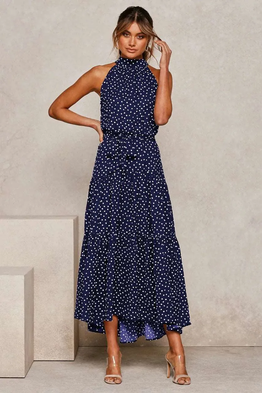 Women's Casual Long Strapless Sundress