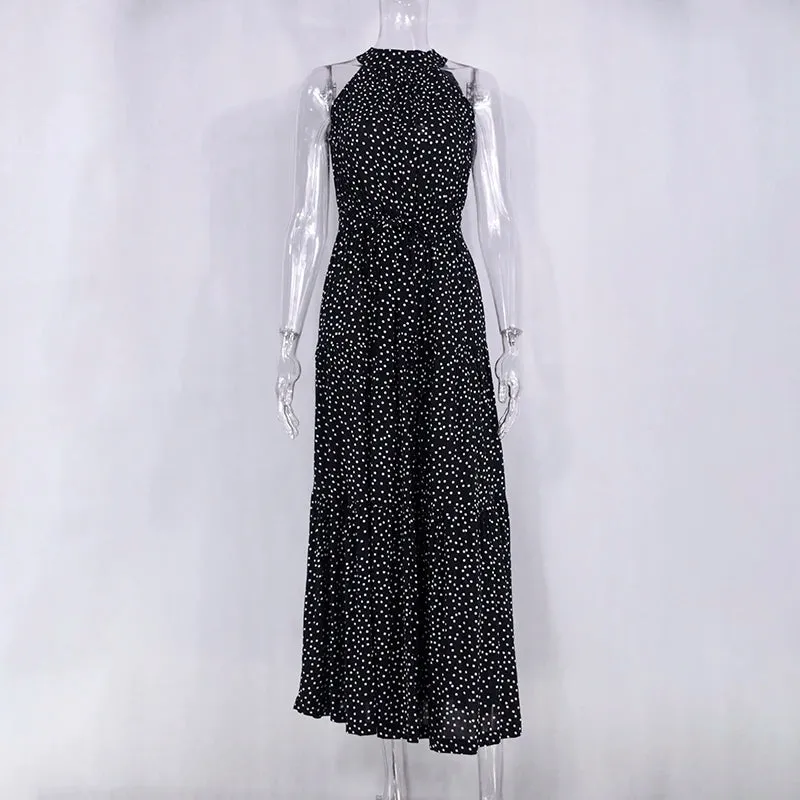Women's Casual Long Strapless Sundress