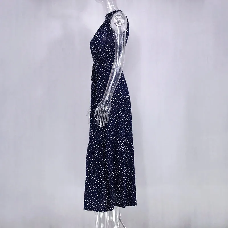 Women's Casual Long Strapless Sundress