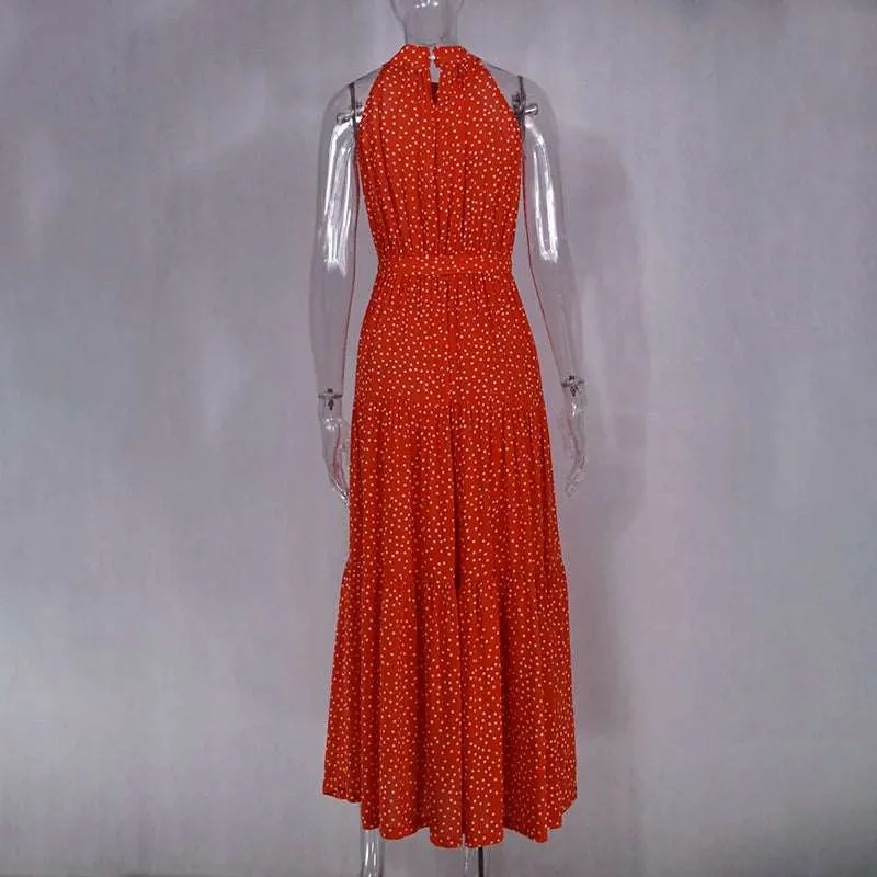 Women's Casual Long Strapless Sundress