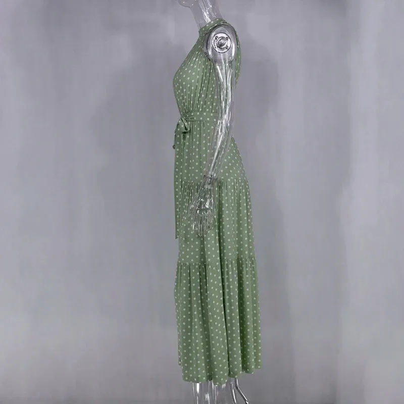 Women's Casual Long Strapless Sundress