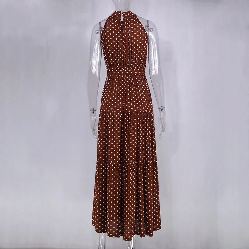 Women's Casual Long Strapless Sundress