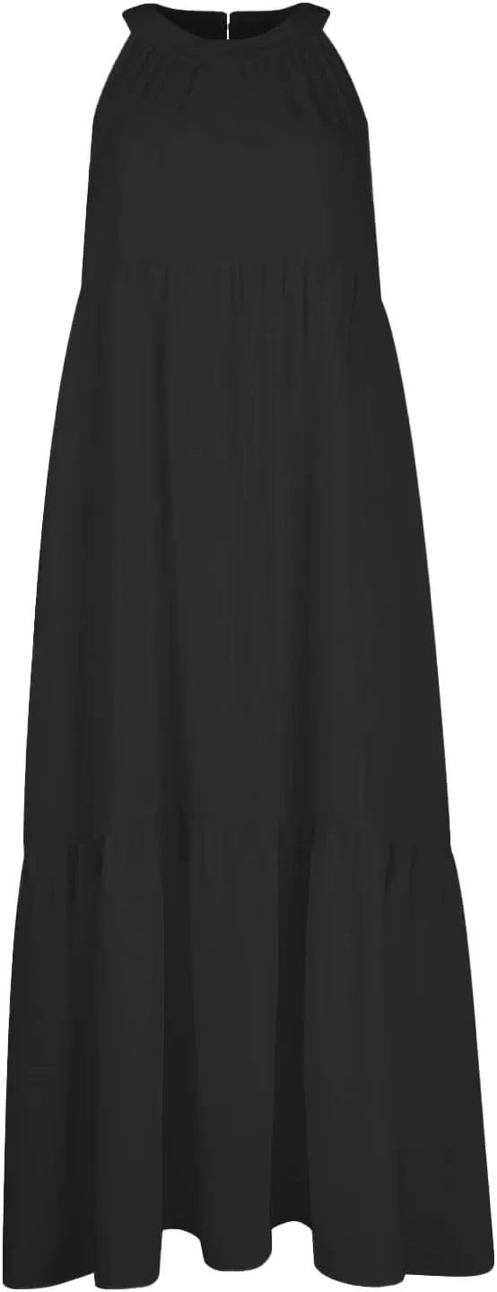 Womens Dresses Patchwork High Waisted Loose Swing Womens Dresses Tea Party Dresses for Woman Maxi