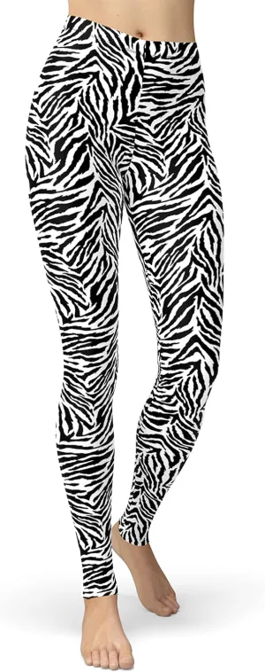 Women's Leopard Printed Leggings Animal Skin Brushed Buttery Soft Tights