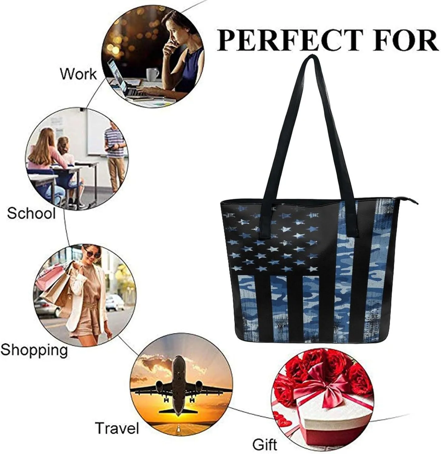 Women's Soft Leather Handbag Tote Purses Shoulder Bucket Bag