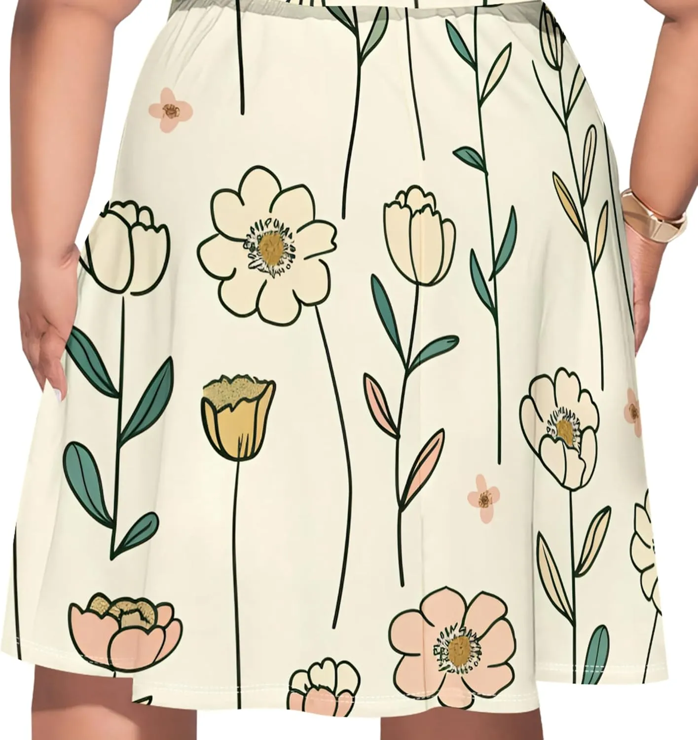 Women's Summer Fall Dresses 2024 Boho Floral Off Shoulder Wrap Layer Ruffle Short Sleeve Casual A-Line Mini Dress