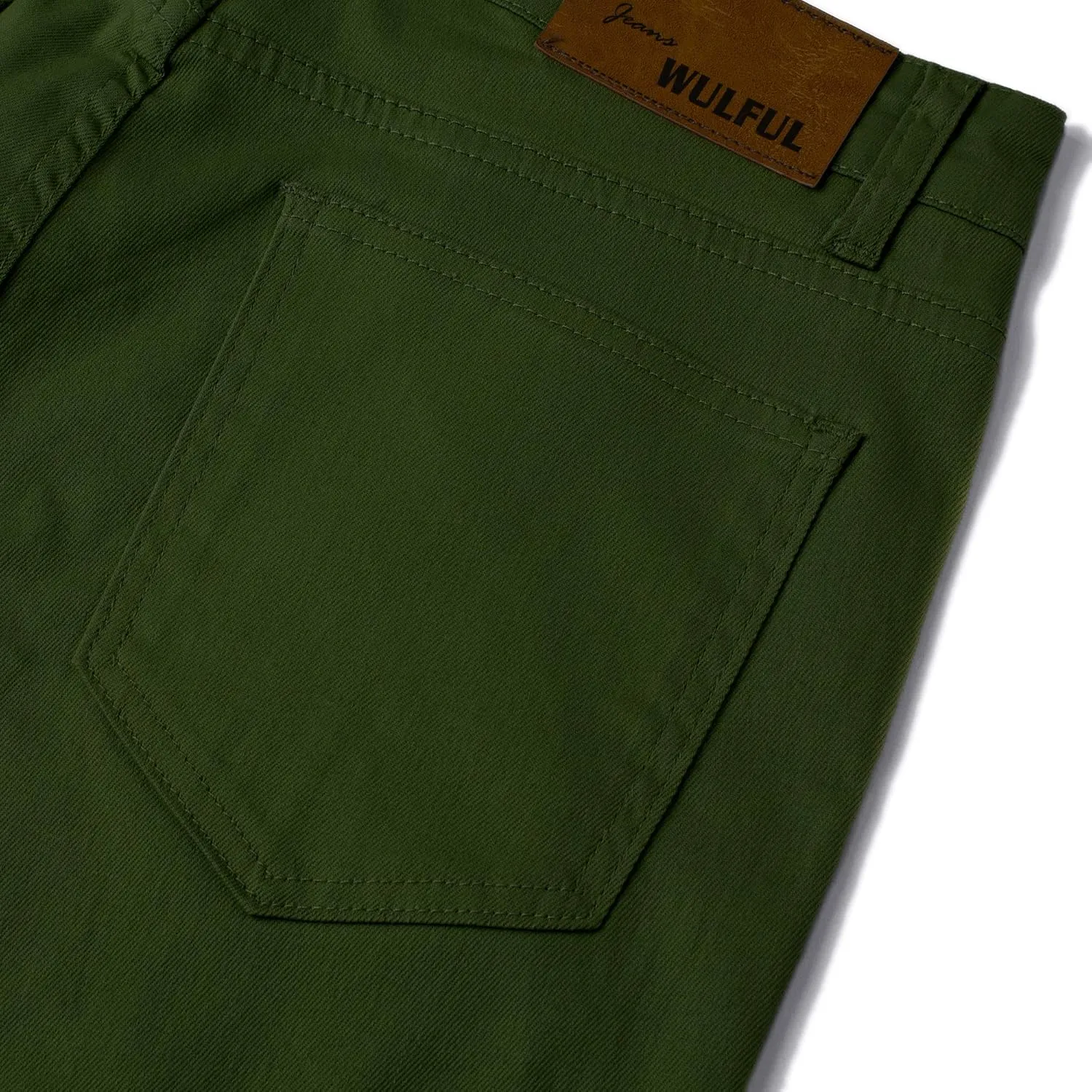 WULFUL Men's Slim Fit Skinny Stretch Comfy Jeans Denim Pants