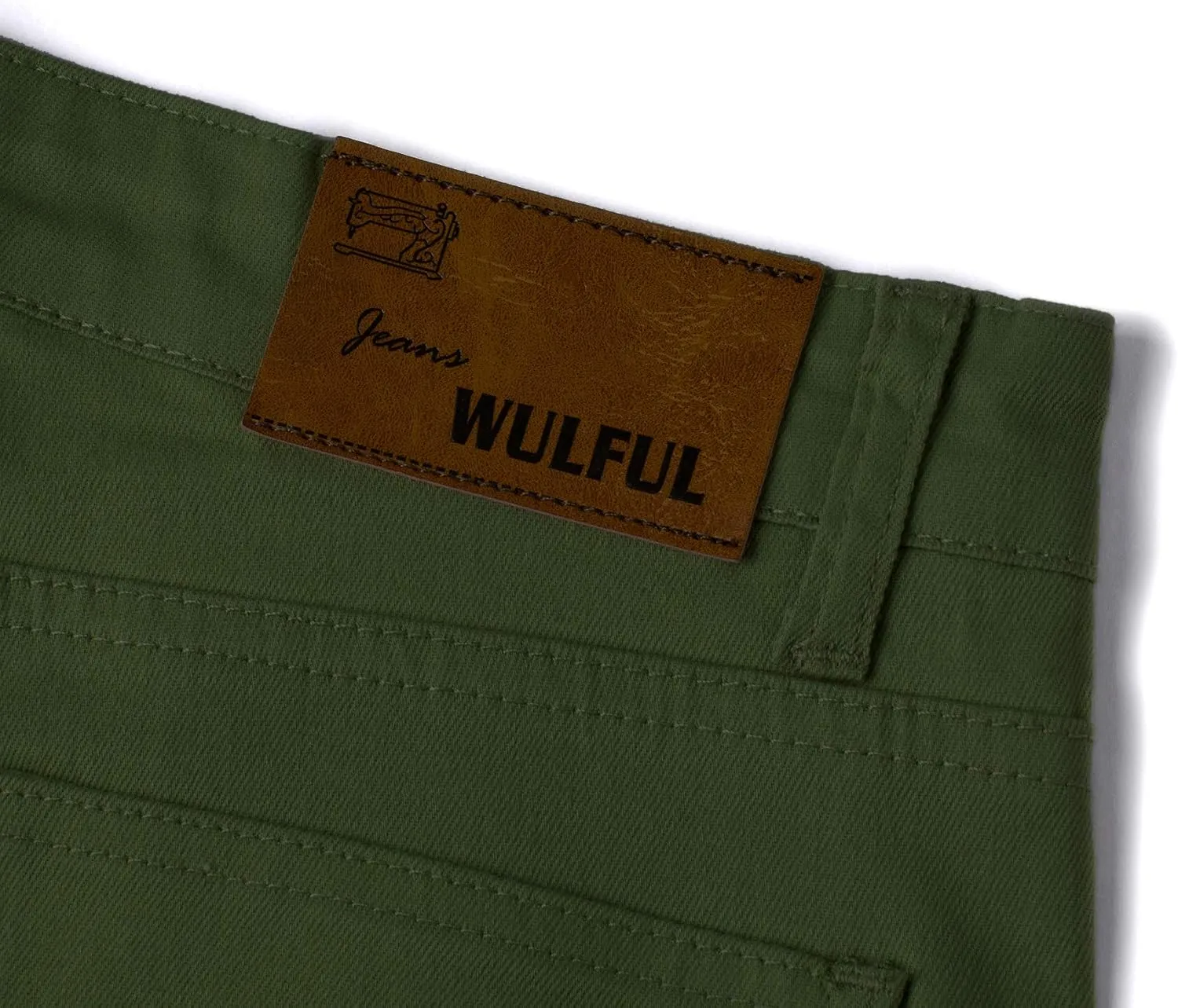 WULFUL Men's Slim Fit Skinny Stretch Comfy Jeans Denim Pants