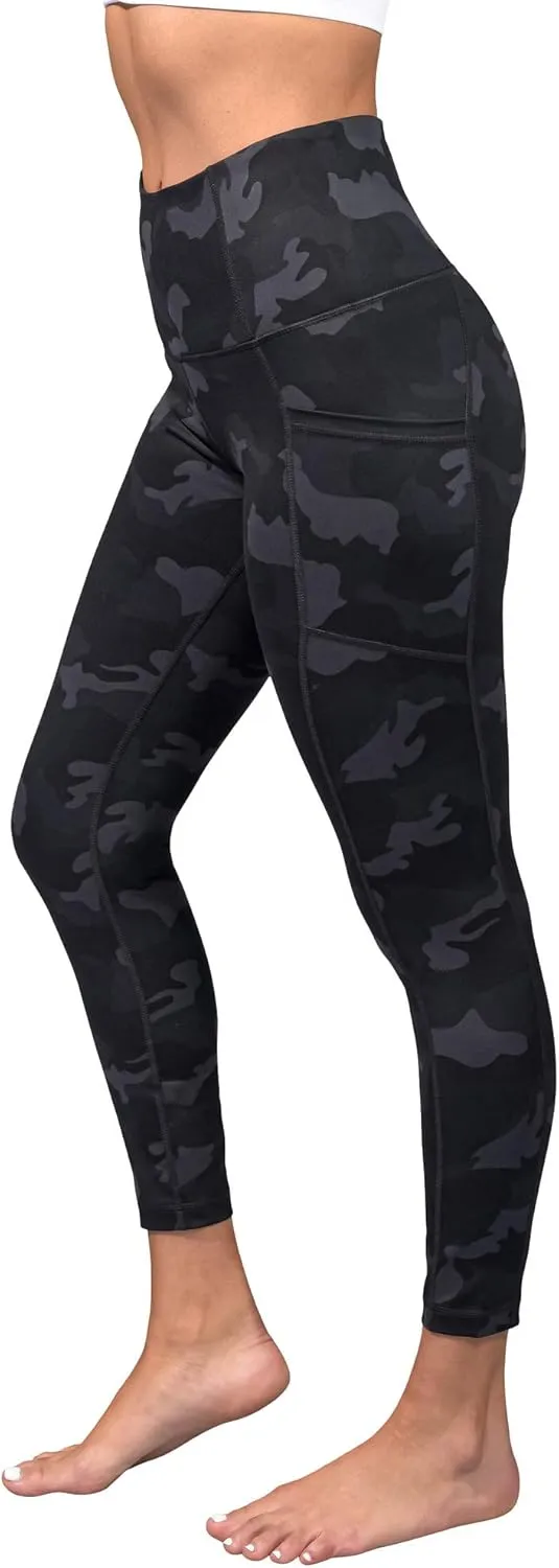 Yogalicious High Waist Squat Proof Soft Printed Leggings for Women